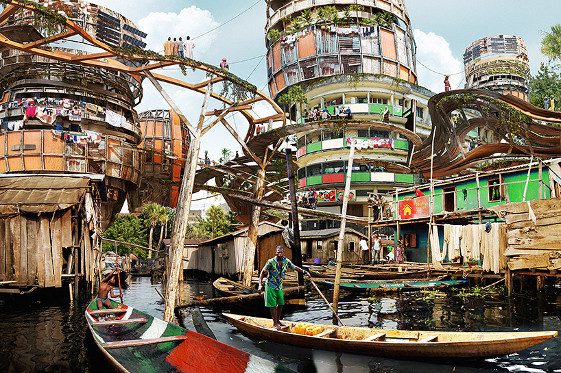 vigilism shanty megastructures designboom