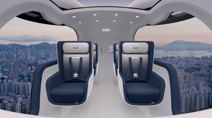 KITE is a passenger drone concept to connect the greater bay area designboom