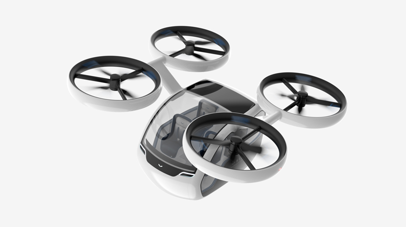 KITE is a passenger drone concept to connect the greater bay area designboom