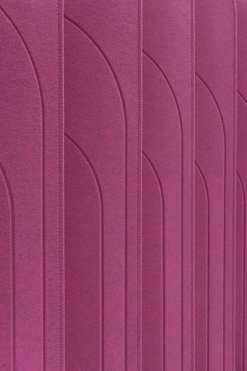 alain gilles buzziblinds sounds absorbing room partitions movable designboom