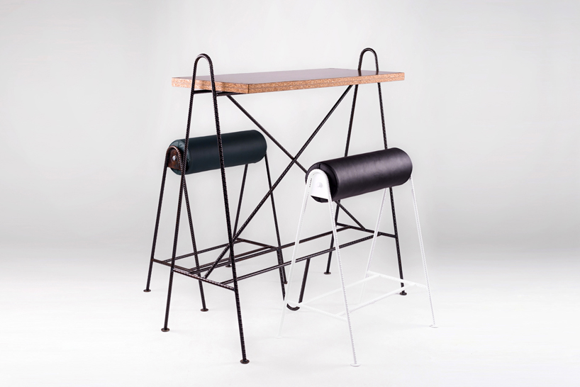 adam wiercinski kozak rebar furniture series designboom  