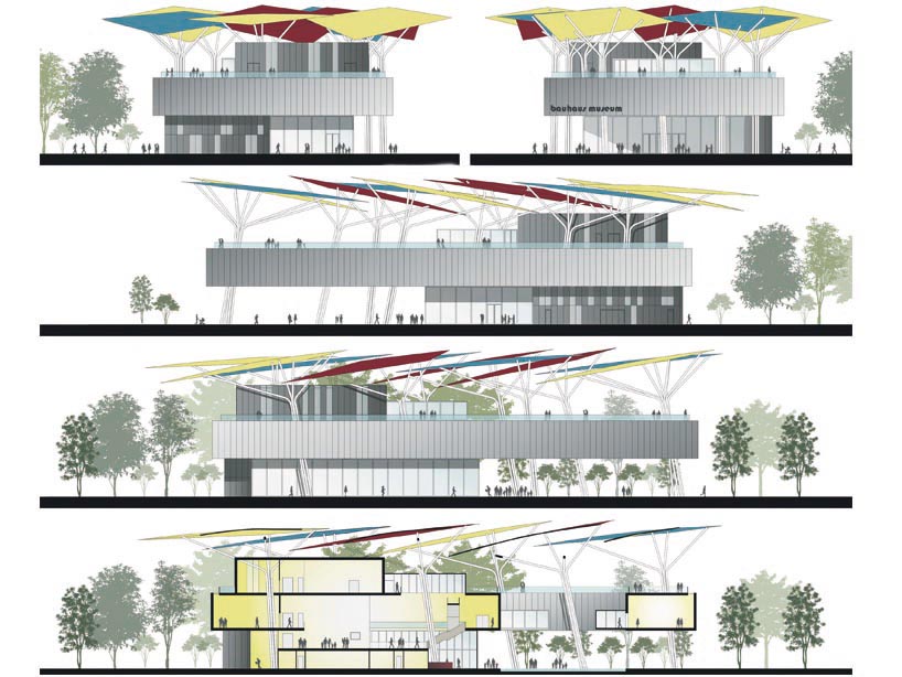 studio 06 kite proposal bauhaus museum dessau competition designboom