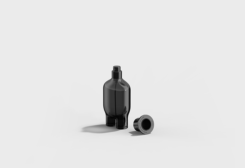jiyoun kim studio creates human-shaped perfume bottles to represent time and money designboom