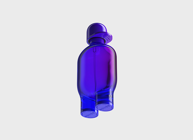 jiyoun kim studio creates human-shaped perfume bottles to represent time and money designboom