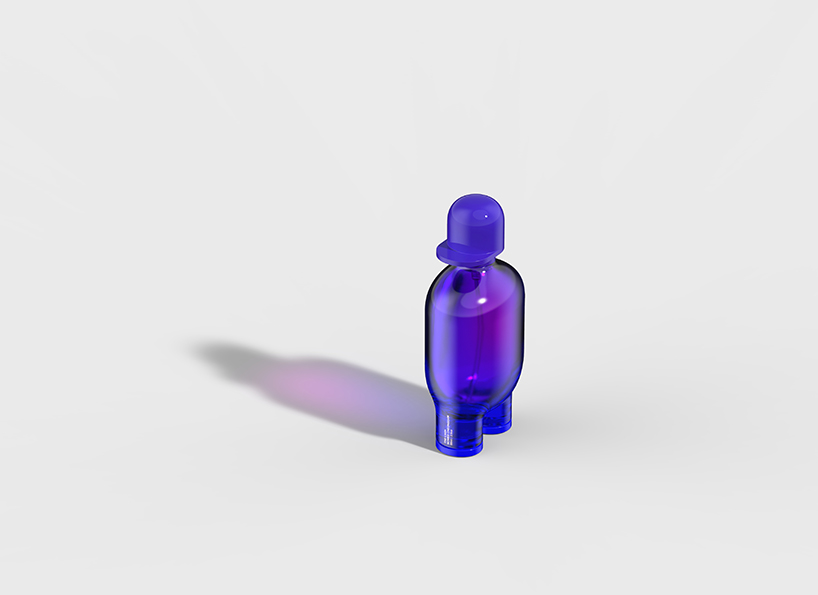 jiyoun kim studio creates human-shaped perfume bottles to represent time and money designboom