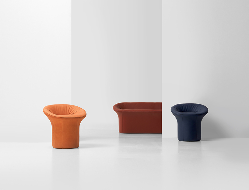  jiyoun kim studio debuts 'scooped' collection of monolithic stools + benches