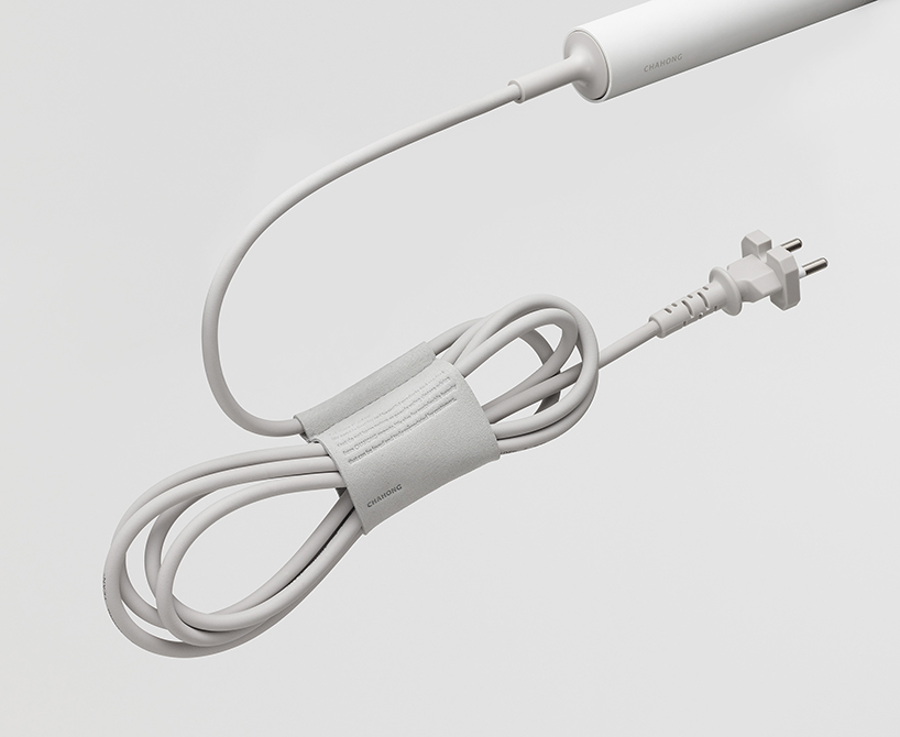 jiyoun kim introduces minimalist hair curler device for chahong 