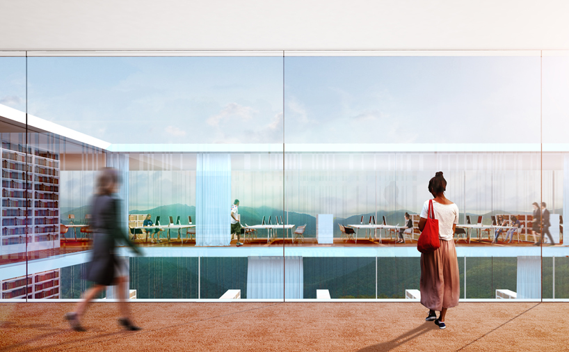 atelier thomas pucher university of graz library competition designboom