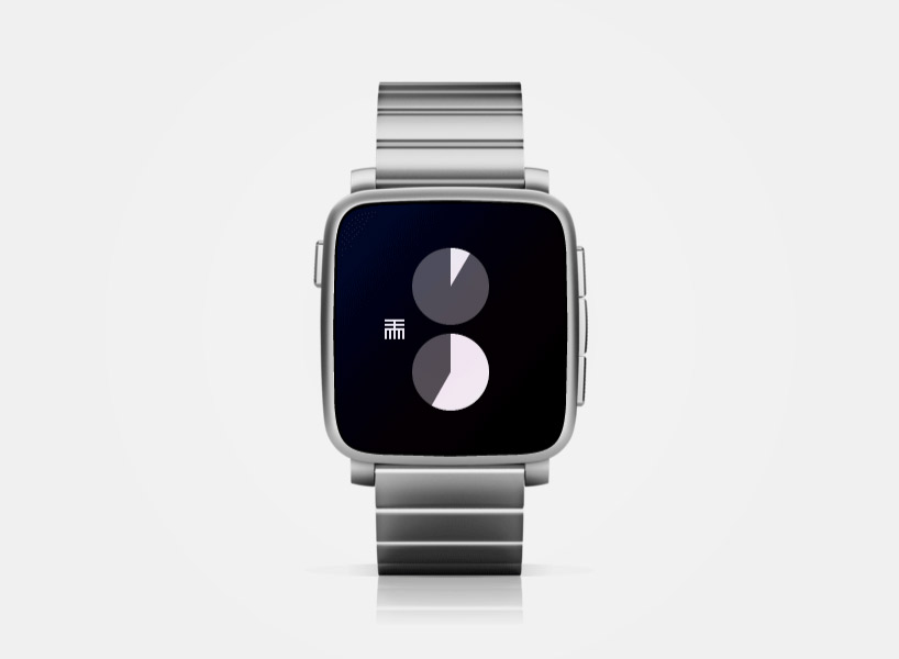 ttmm watchface pebble smartwatch time designboom