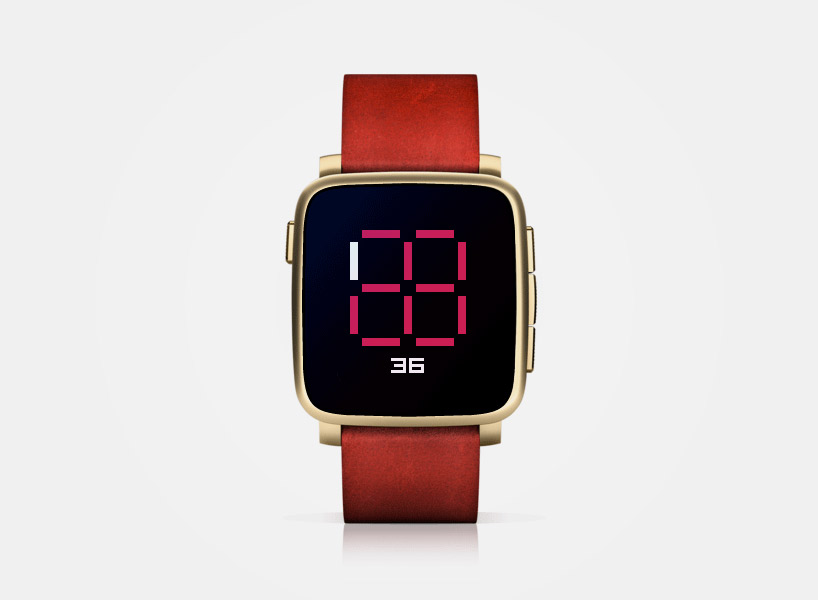 ttmm watchface pebble smartwatch time designboom