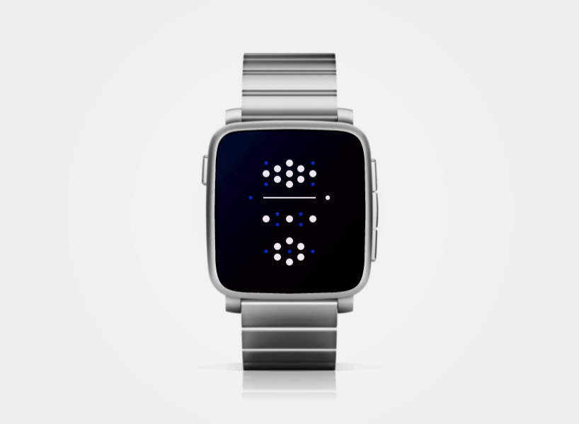 ttmm watchface pebble smartwatch time designboom