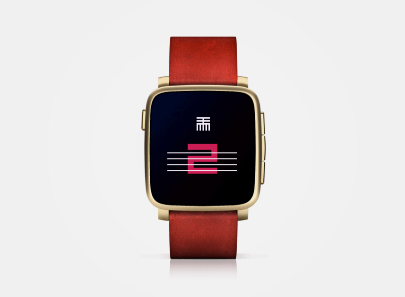 ttmm watchface pebble smartwatch time designboom
