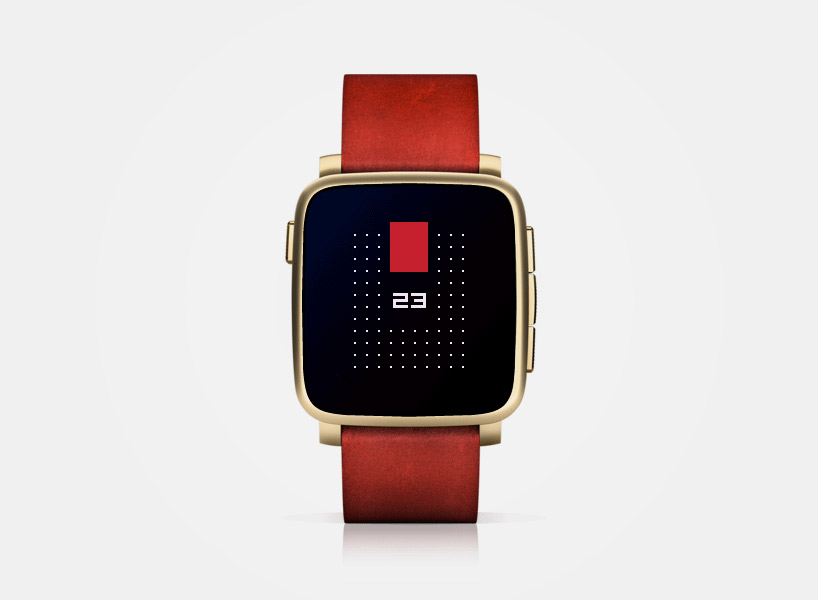 ttmm watchface pebble smartwatch time designboom
