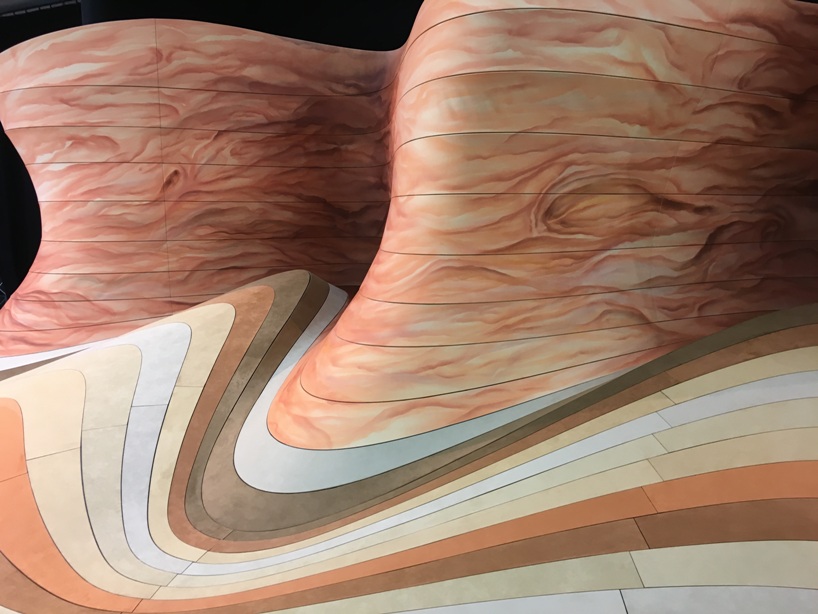 ross lovegrove in-formation alcantara imm cologne 2017 designboom 