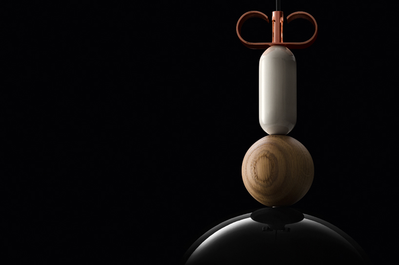 cristina celestino bon ton lamps torremato designboom