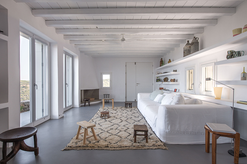 mc house is a summer retreat embedded in the mediterranean landscape in greece 4