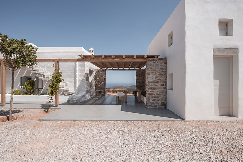 mc house is a summer retreat embedded in the mediterranean landscape in greece 9