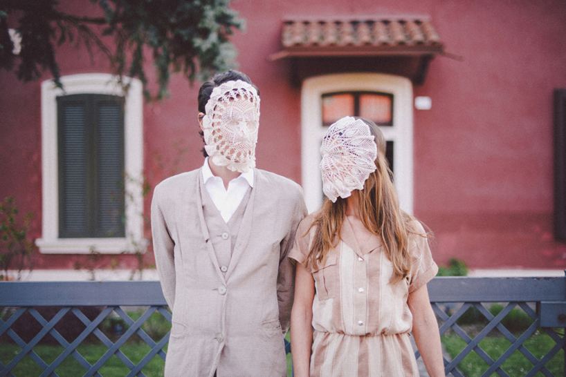 francesca lombardi and giacomo favilla present doily masks portraits - 2