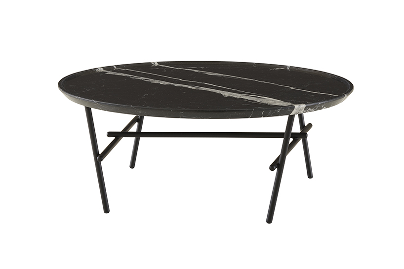 junpei and iori tamaki design a table with 'dancing' legs for ligne roset yuragi table designboom