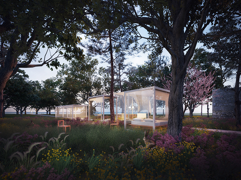 the treehouse module conceives a dialogue with forests in france designboom