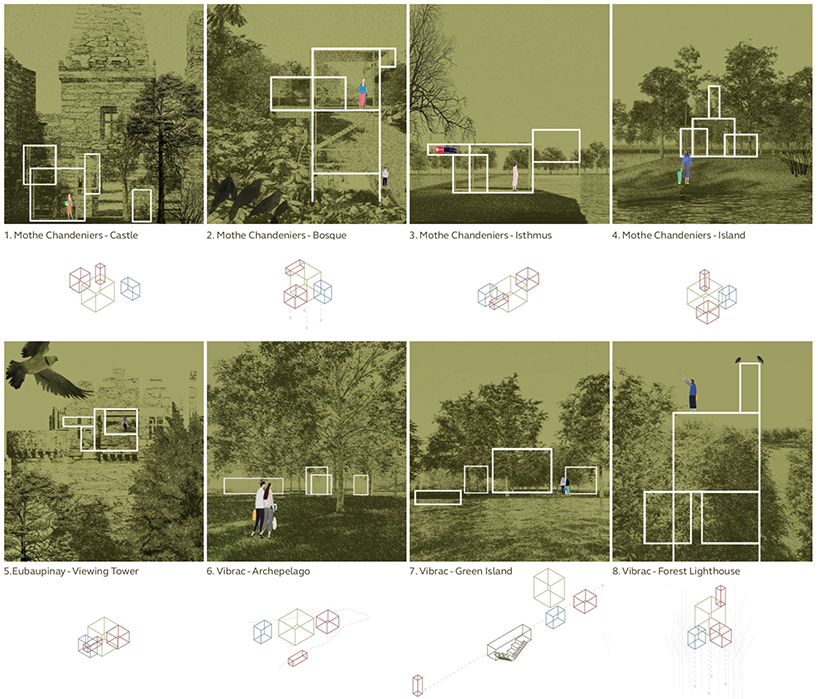 the treehouse module conceives a dialogue with forests in france designboom