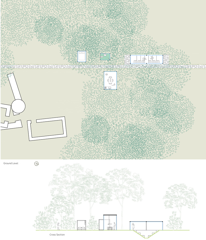 the treehouse module conceives a dialogue with forests in france designboom