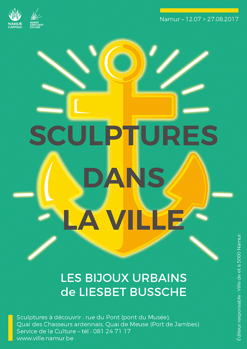 liesbet bussche's urban jewellery series takes over the city of namur in belgium - 11