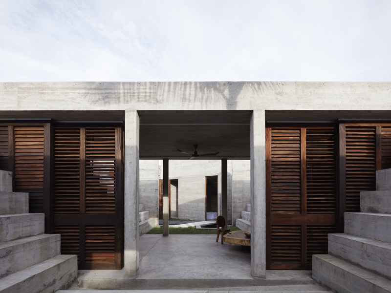 ludwig godefroy blends indoor and outdoor living spaces on the mexican coast designboom