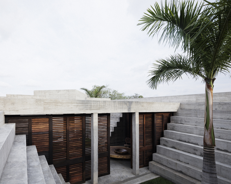 ludwig godefroy blends indoor and outdoor living spaces on the mexican coast designboom