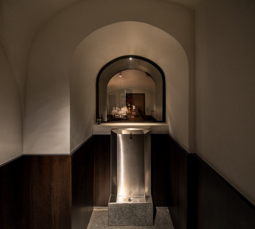 yod group rethought a historical building in central kyiv by creating there a restaurant with a copper bridge 12