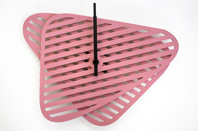 sophie adjustable shape wall clock by layla mehdi pour