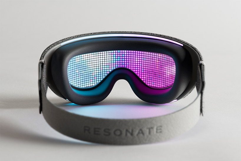 benjamin hubert layer designs lightvision a meditation headset for us start up resonate 2