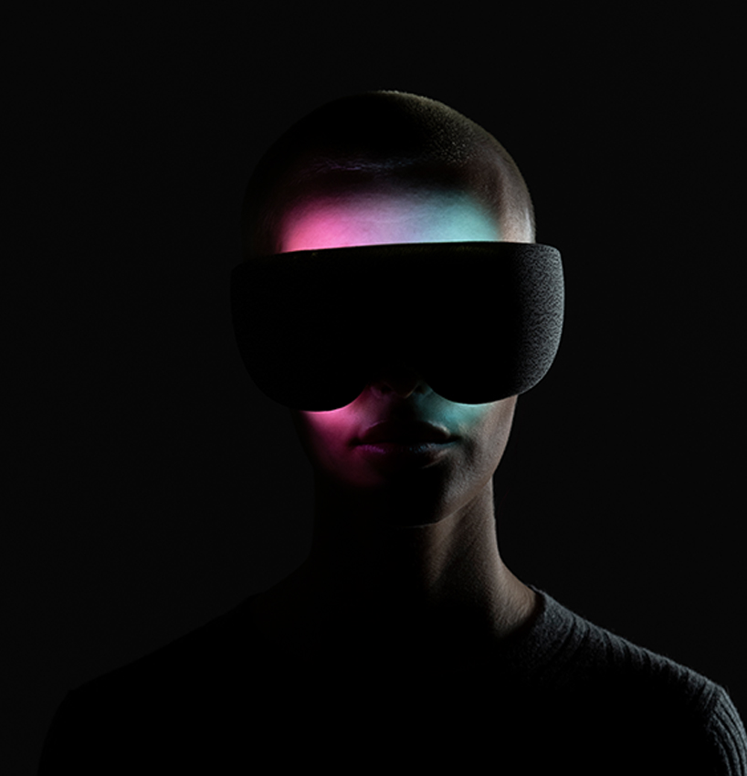 benjamin hubert layer designs lightvision a meditation headset for us start up resonate 5