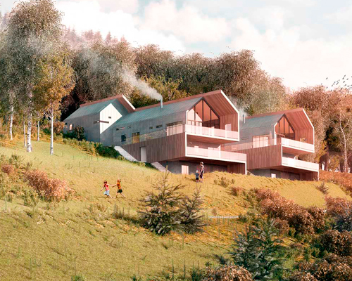 wrap house concept by ctrl+n maximizes natural light and scenic views