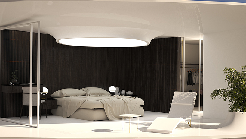 seashell-like reflective volumes complete residential proposal in athens by 314 architecture studio