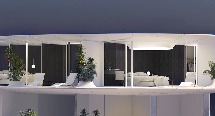 seashell-like reflective volumes complete residential proposal in athens by 314 architecture studio