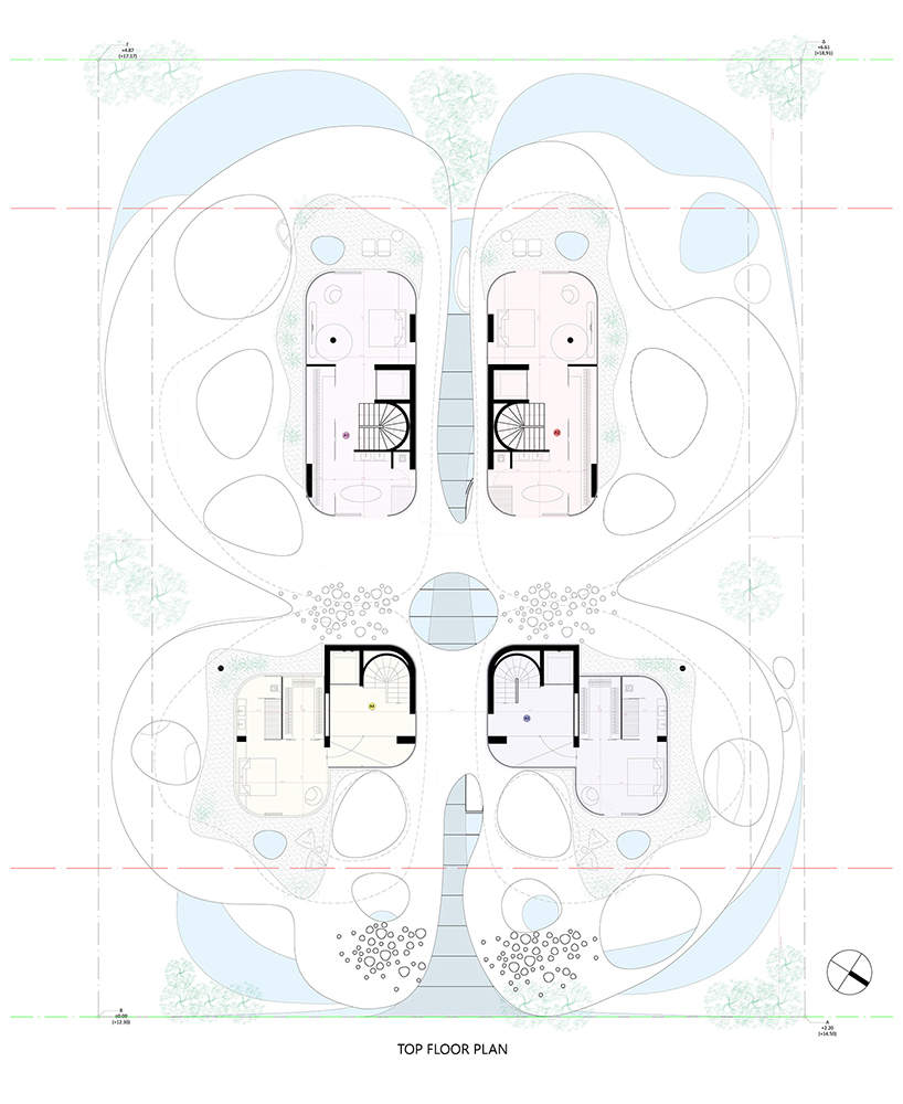 314 architecture studio integrates a butterfly into the athenian suburban landscape 11