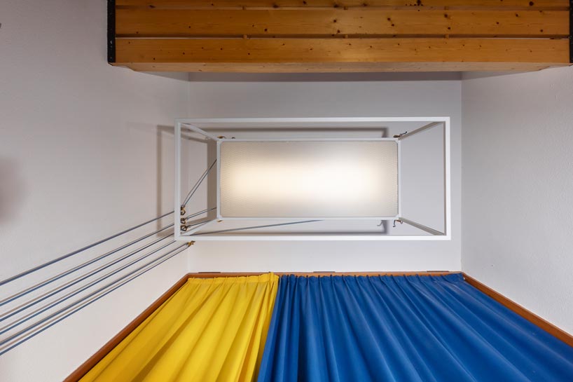 coudamy refurbishes a 19 sqm les arcs apartment with a space saving 'flying table' designboom