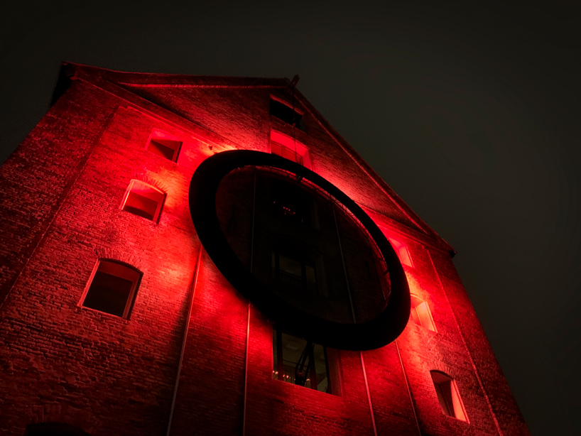 kollision reclaims the name 'CORONA' with an interactive light installation designboom