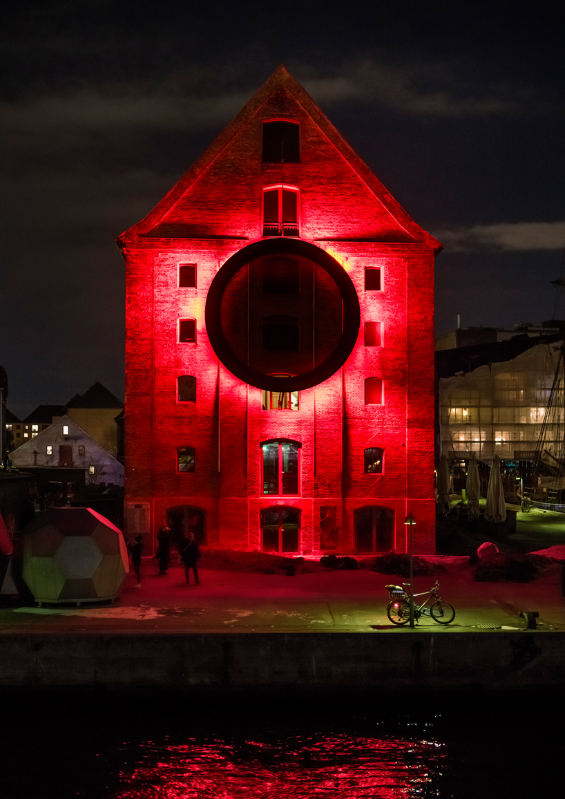 kollision reclaims the name 'CORONA' with an interactive light installation designboom