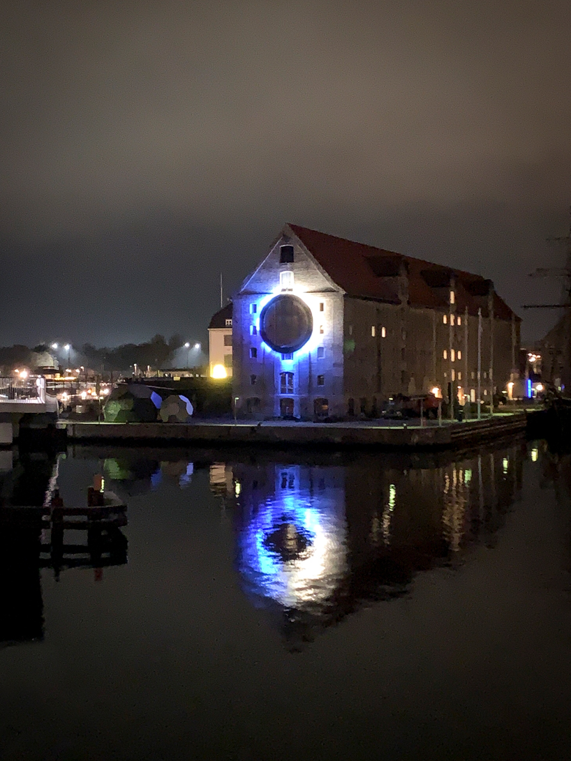 kollision reclaims the name 'CORONA' with an interactive light installation designboom