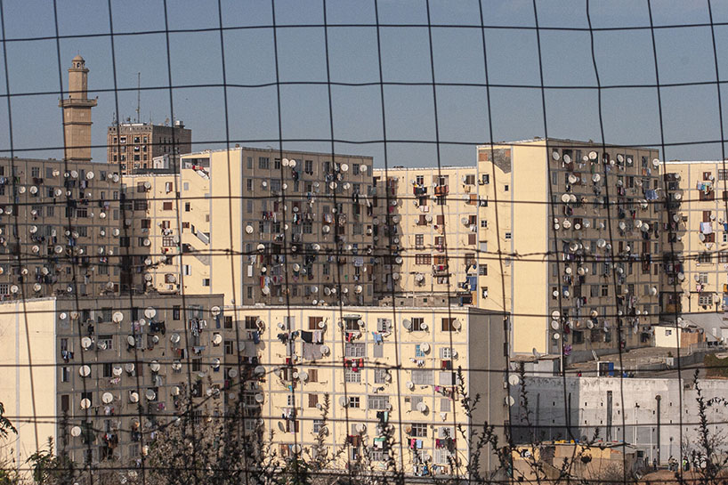 satellite dishes in north african cities, photographed by manuel alvarez diestro designboom