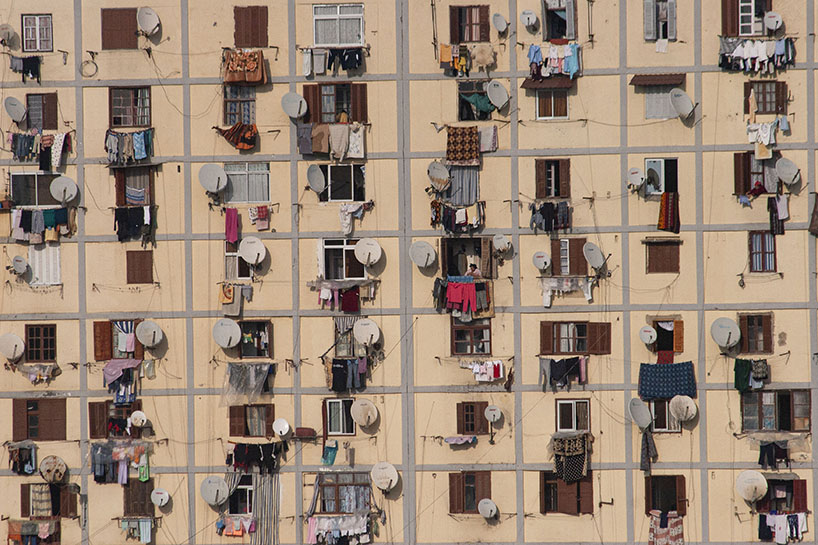 satellite dishes in north african cities, photographed by manuel alvarez diestro designboom