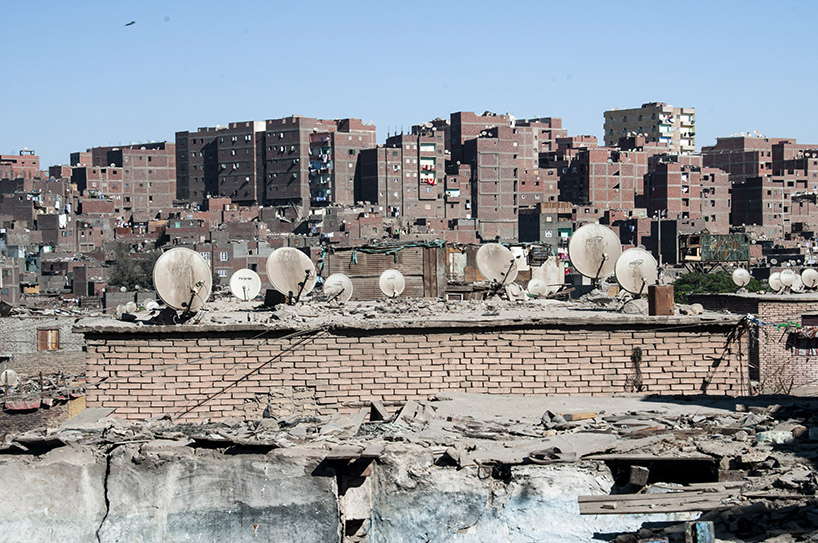 satellite dishes in north african cities, photographed by manuel alvarez diestro designboom