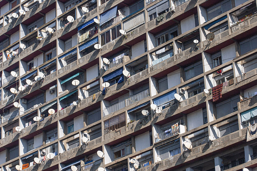 satellite dishes in north african cities, photographed by manuel alvarez diestro designboom
