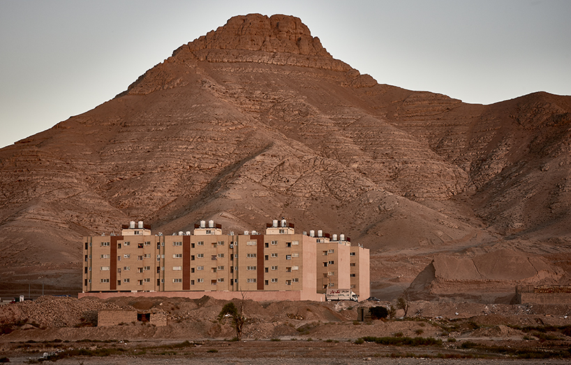 the starkness of iran's desert developments are captured by manuel alvarez diestro designboom