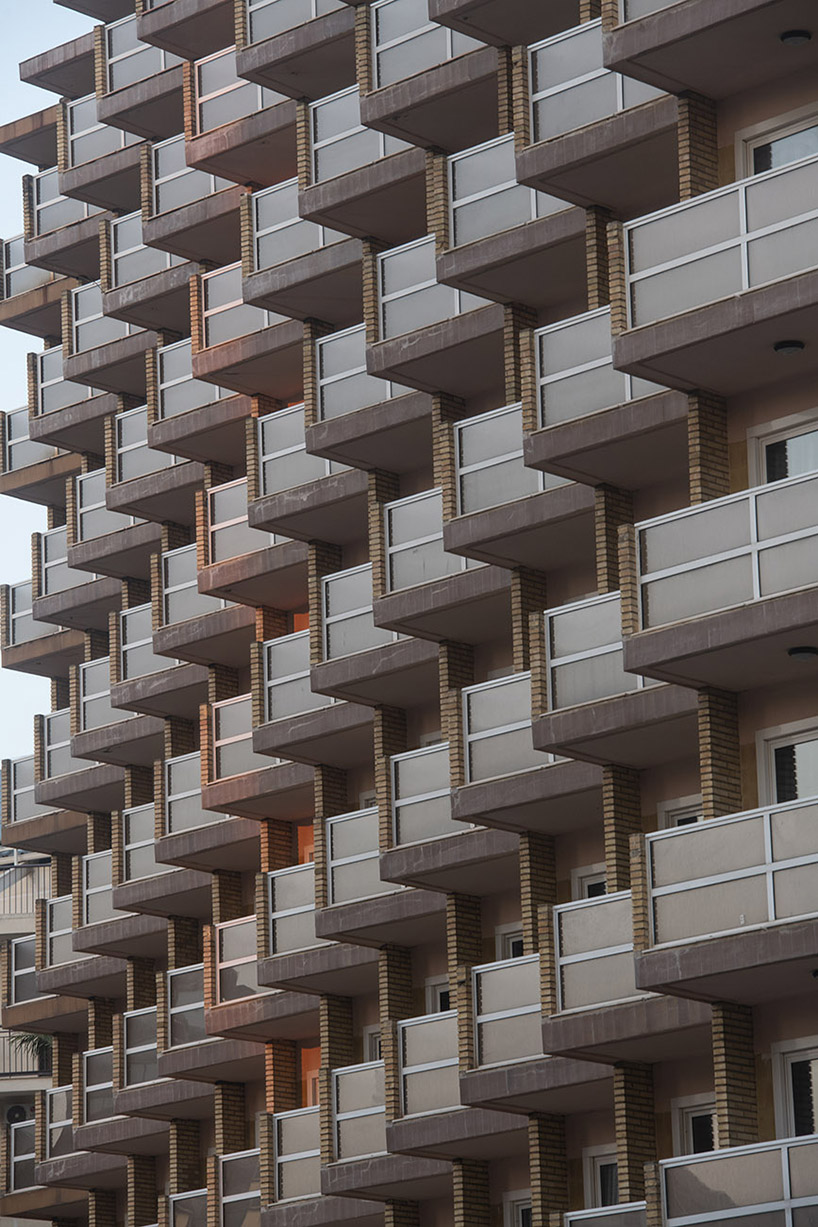 manuel alvarez diestro documents benidorm's empty hotel balconies designboom