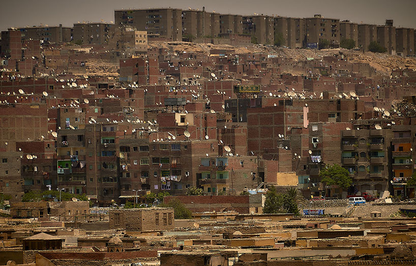 urban fabrics fuse with cemeteries in egyptian desert in manuel alvarez diestro’s photo series