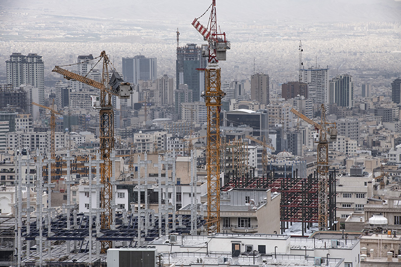 tehran tower cranes 1