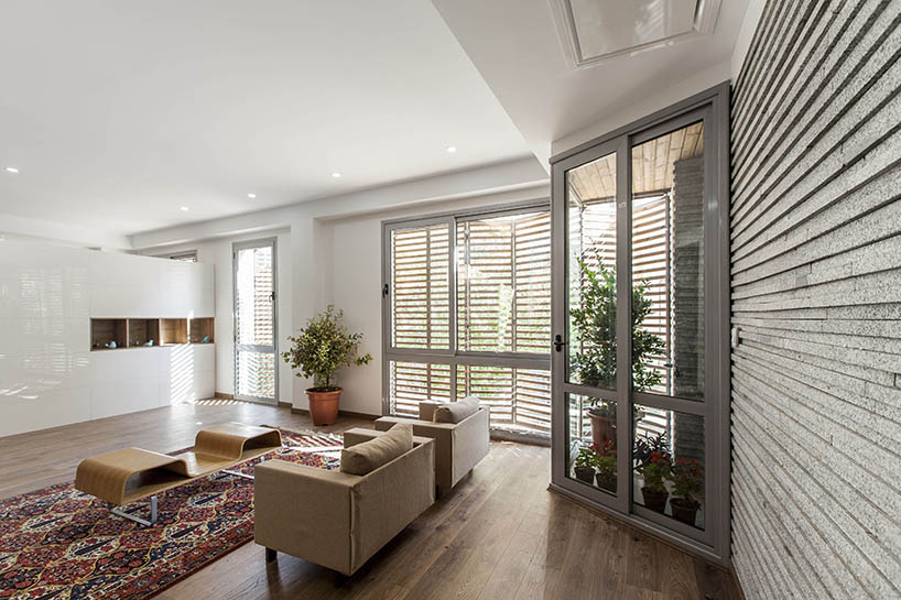 ayeneh office andarzgoo residential building tehran iran designboom